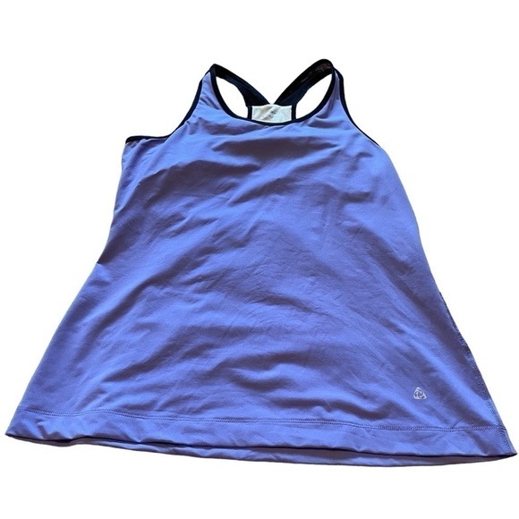 Jockey Women's Stretch Activewear Racerback
Tank Top - Built in Bra Size Large - Picture 1 of 6